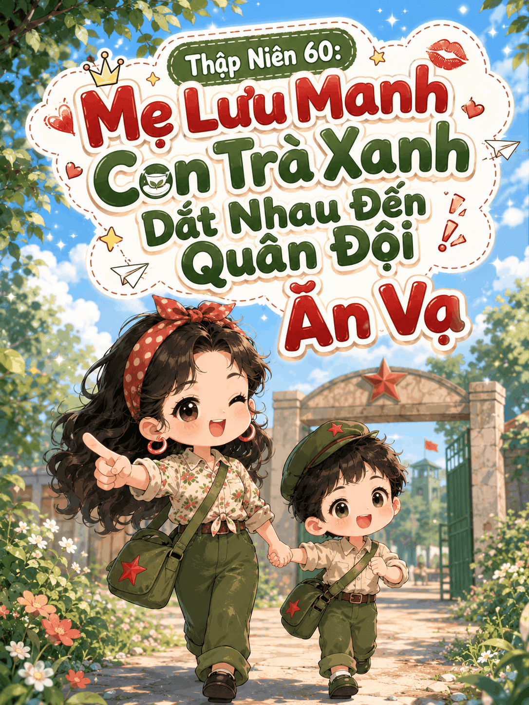 Thập Niên 60: Mẹ Lưu Manh, Con Trà Xanh, Nắm Tay Đến Quân Đội Làm Loạn Ăn Vạ