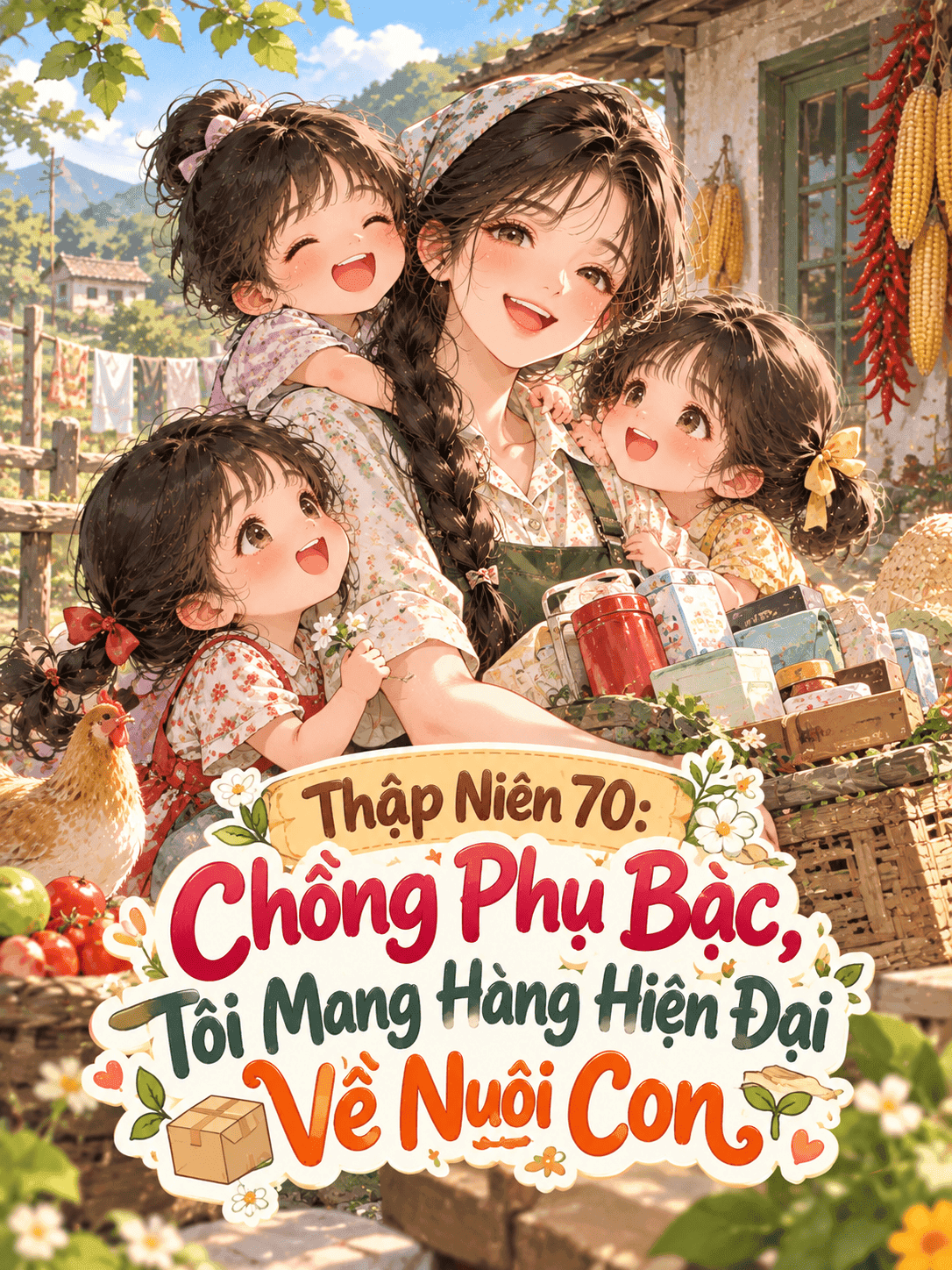 Thập niên 70: Chồng Phụ Bạc Tôi Mang Hàng Hiện Đại Về Nuôi Con