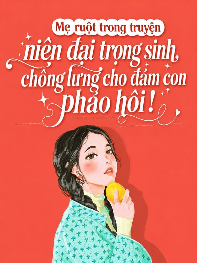 Mẹ ruột trong truyện niên đại trọng sinh, chống lưng cho đám con pháo hôi! 