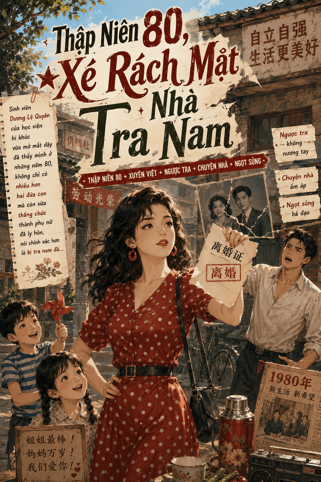THẬP NIÊN 80, XÉ RÁCH MẶT TRA NAM
