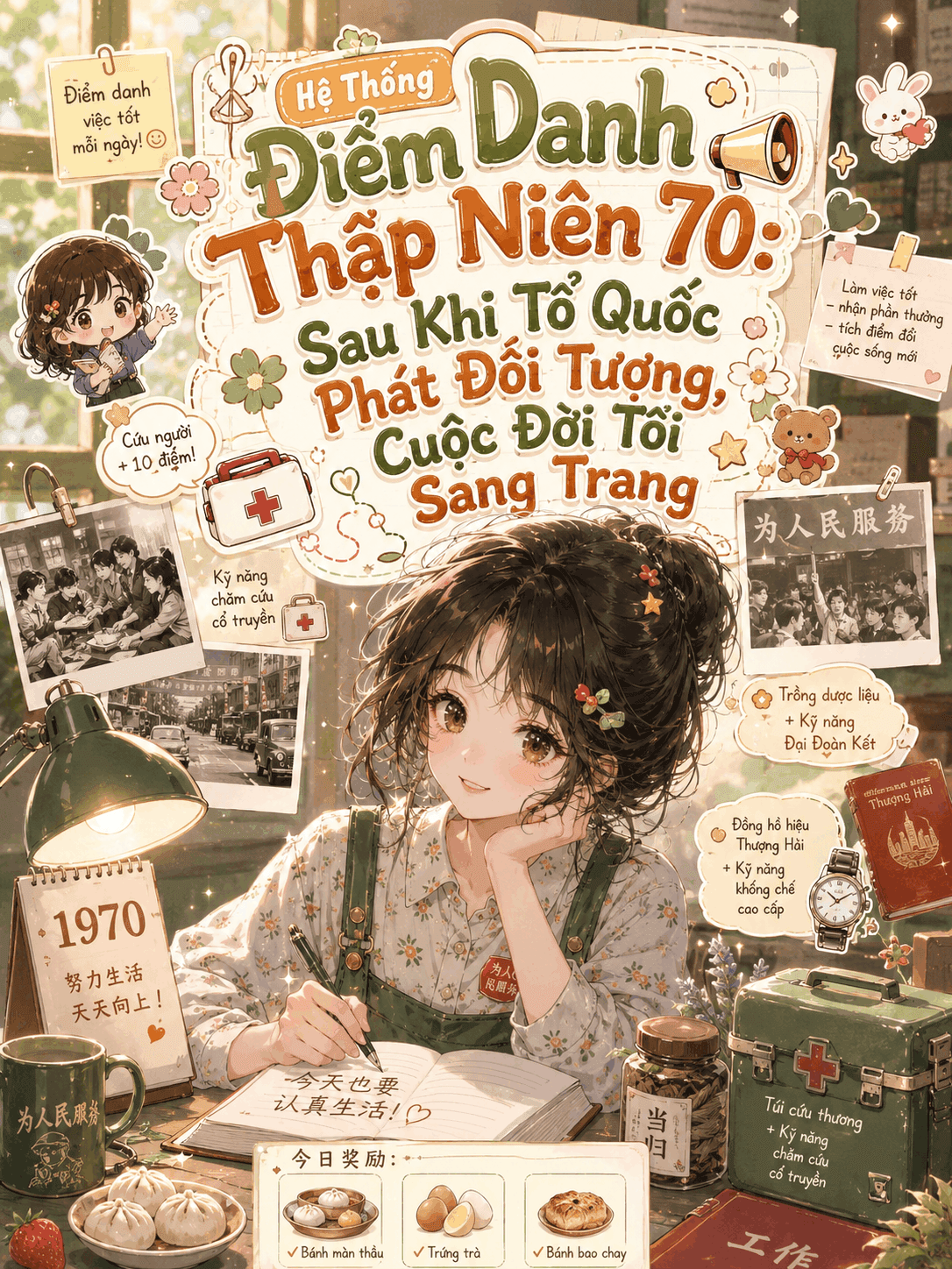 Hệ Thống Điểm Danh Thập Niên 70: Sau Khi Tổ Quốc Phát Đối Tượng, Cuộc Đời Tôi Sang Trang
