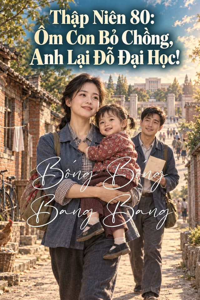 Thập Niên 80: Ôm Con Bỏ Chồng, Anh Lại Đỗ Đại Học!
