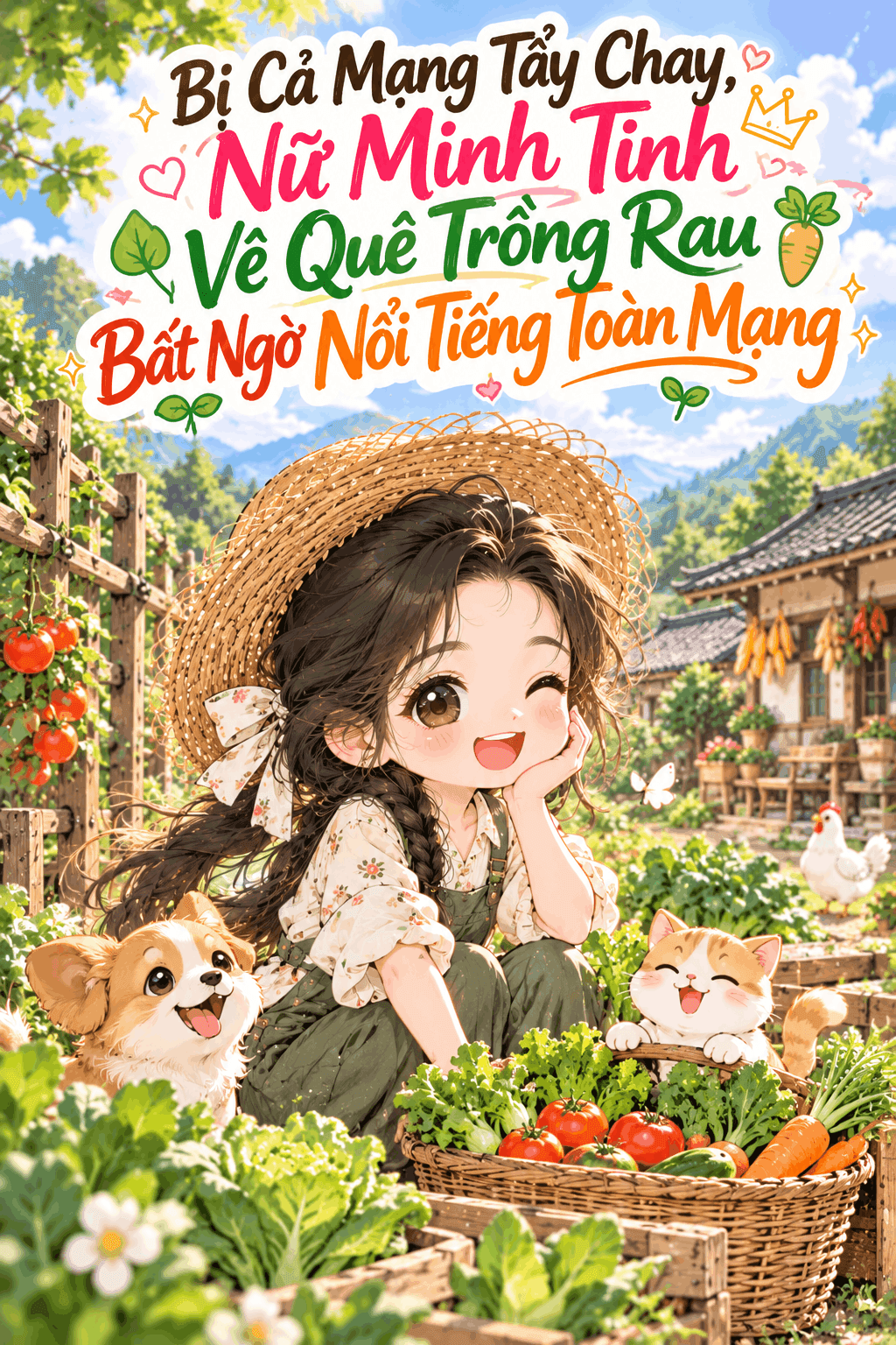 Bị Cả Mạng Tẩy Chay, Nữ Minh Tinh Về Quê Trồng Rau Bất Ngờ Nổi Tiếng Toàn Mạng