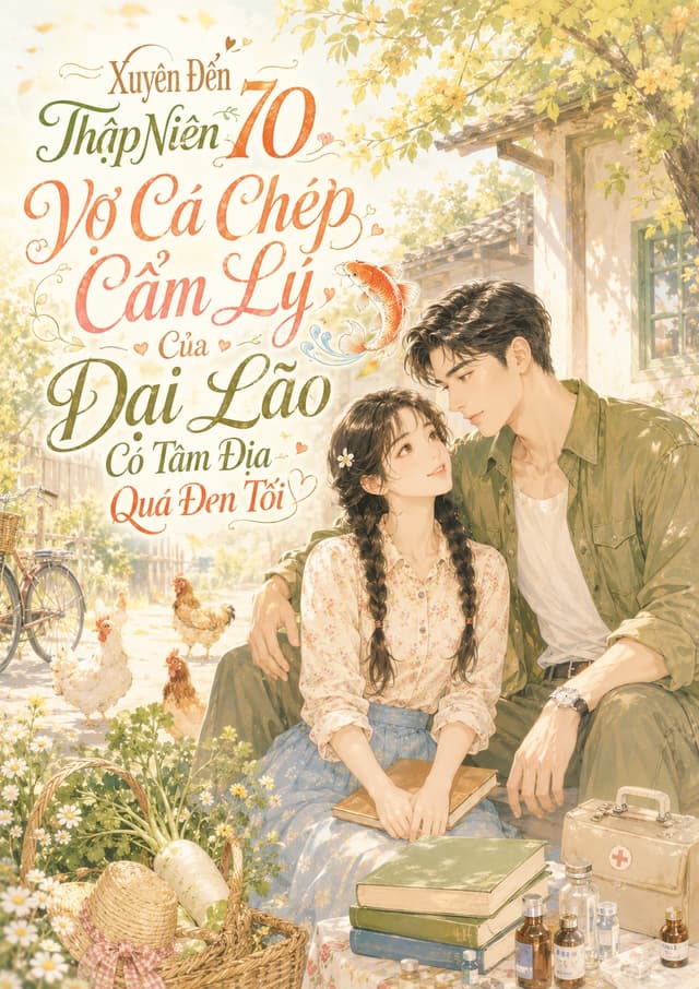 Xuyên Đến Thập Niên 70 Vợ Cá Chép Cẩm Lý Của Đại Lão Có Tâm Địa Quá Đen Tối