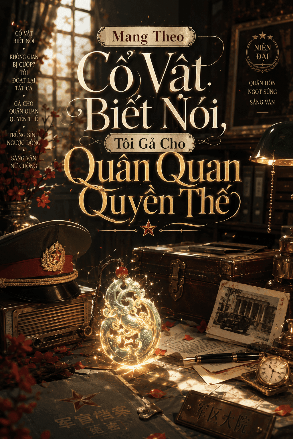 Mang Theo Cổ Vật Biết Nói, Tôi Gả Cho Quân Quan Quyền Thế