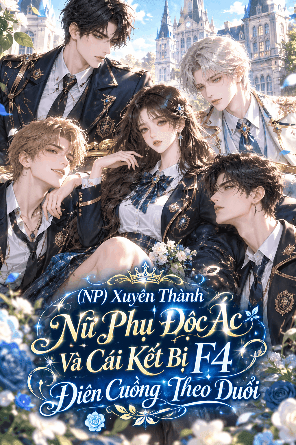 (NP) Xuyên Thành Nữ Phụ Độc Ác Và Cái Kết Bị F4 Điên Cuồng Theo Đuổi