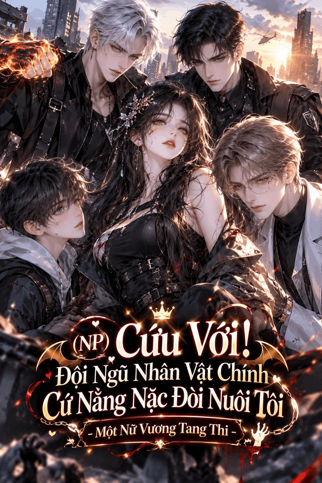 (NP) Cứu Với! Đội Ngũ Nhân Vật Chính Cứ Nằng Nặc Đòi Nuôi Tôi - Một Nữ Vương Tang Thi 
