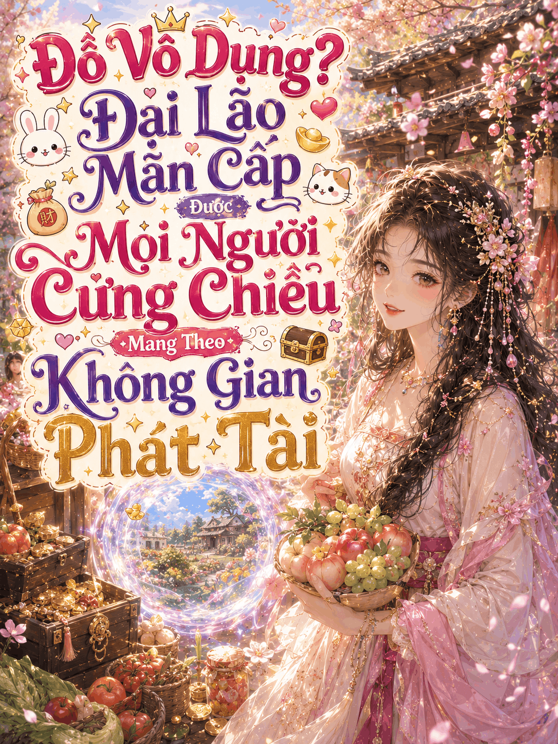 Đồ Vô Dụng? Đại Lão Mãn Cấp Được Mọi Người Cưng Chiều Mang Theo Không Gian Phát Tài