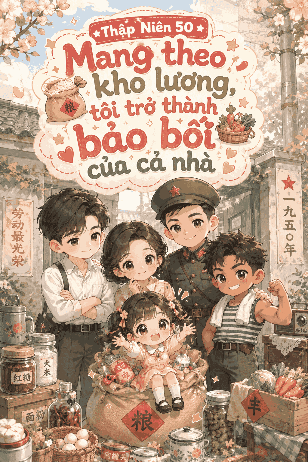 Thập Niên 50: Mang Theo Kho Lương, Tôi Làm Bảo Bối Của Cả Nhà
