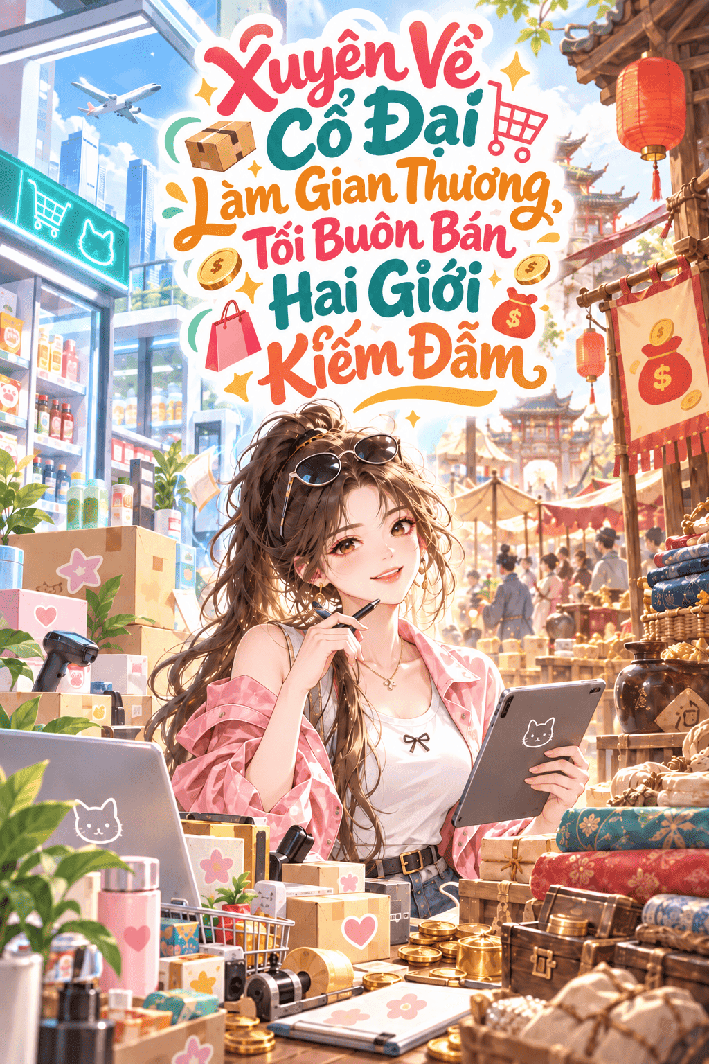 Xuyên Về Cổ Đại Làm Gian Thương, Tôi Buôn Bán Hai Giới Kiếm Đẫm