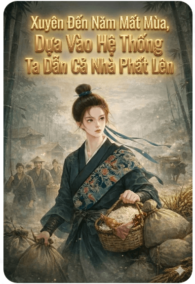 Xuyên Đến Năm Mất Mùa, Dựa Vào Hệ Thống Ta Dẫn Cả Nhà Phất Lên