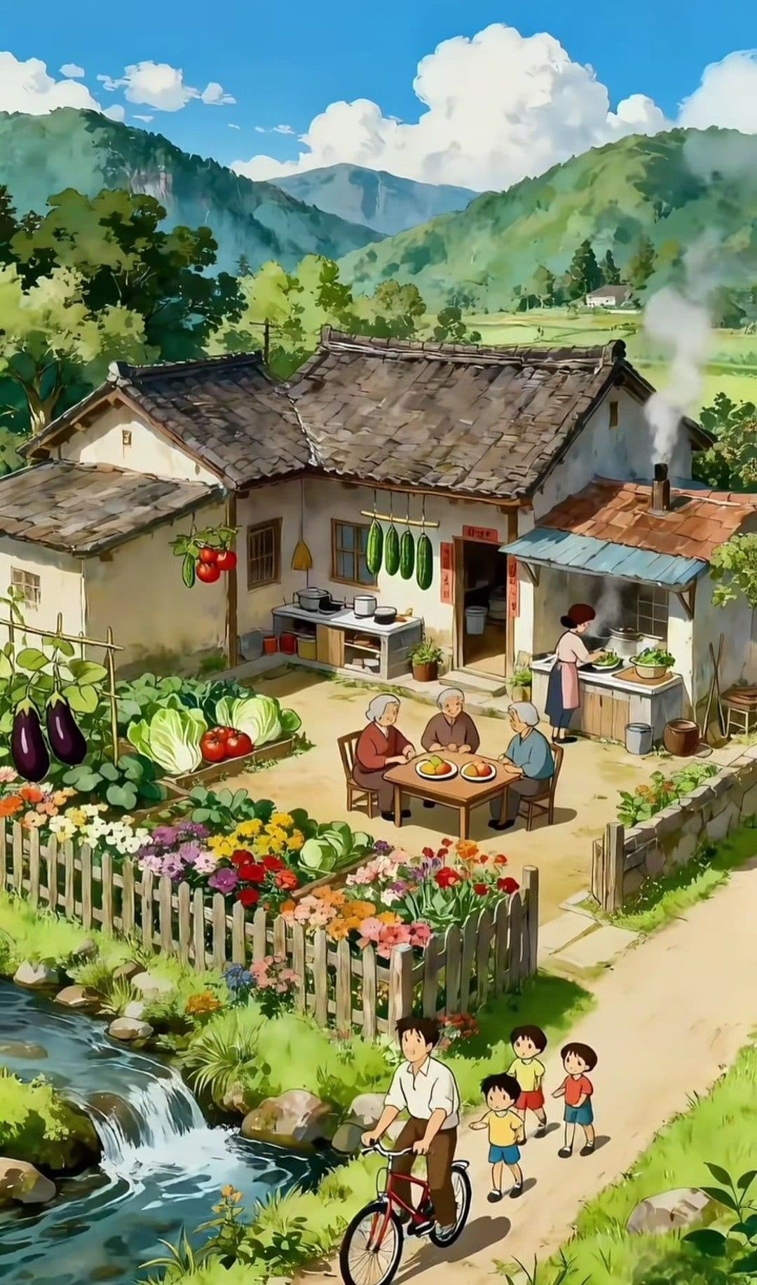 Xuyên Thành Bạch Phú Mỹ Trong Niên Đại Văn