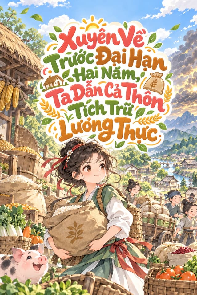 Xuyên Về Trước Đại Hạn Hai Năm, Ta Dẫn Cả Thôn Tích Trữ Lương Thực