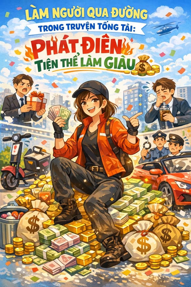Làm Người Qua Đường Trong Truyện Tổng Tài: Phát Điên Tiện Thể Làm Giàu