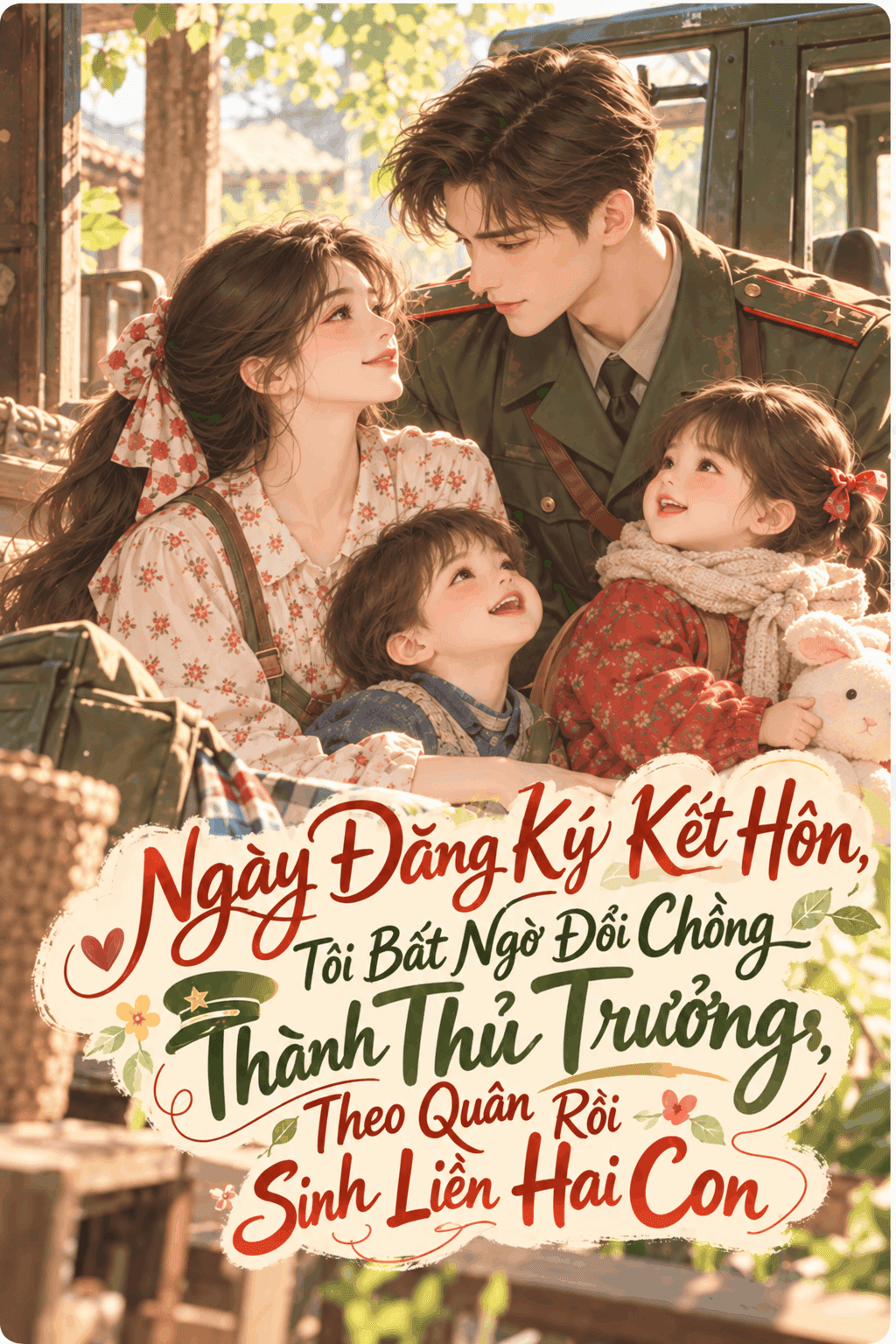 Ngày Đăng Ký Kết Hôn, Tôi Bất Ngờ Đổi Chồng Thành Thủ Trưởng, Theo Quân Rồi Sinh Liền Hai Con