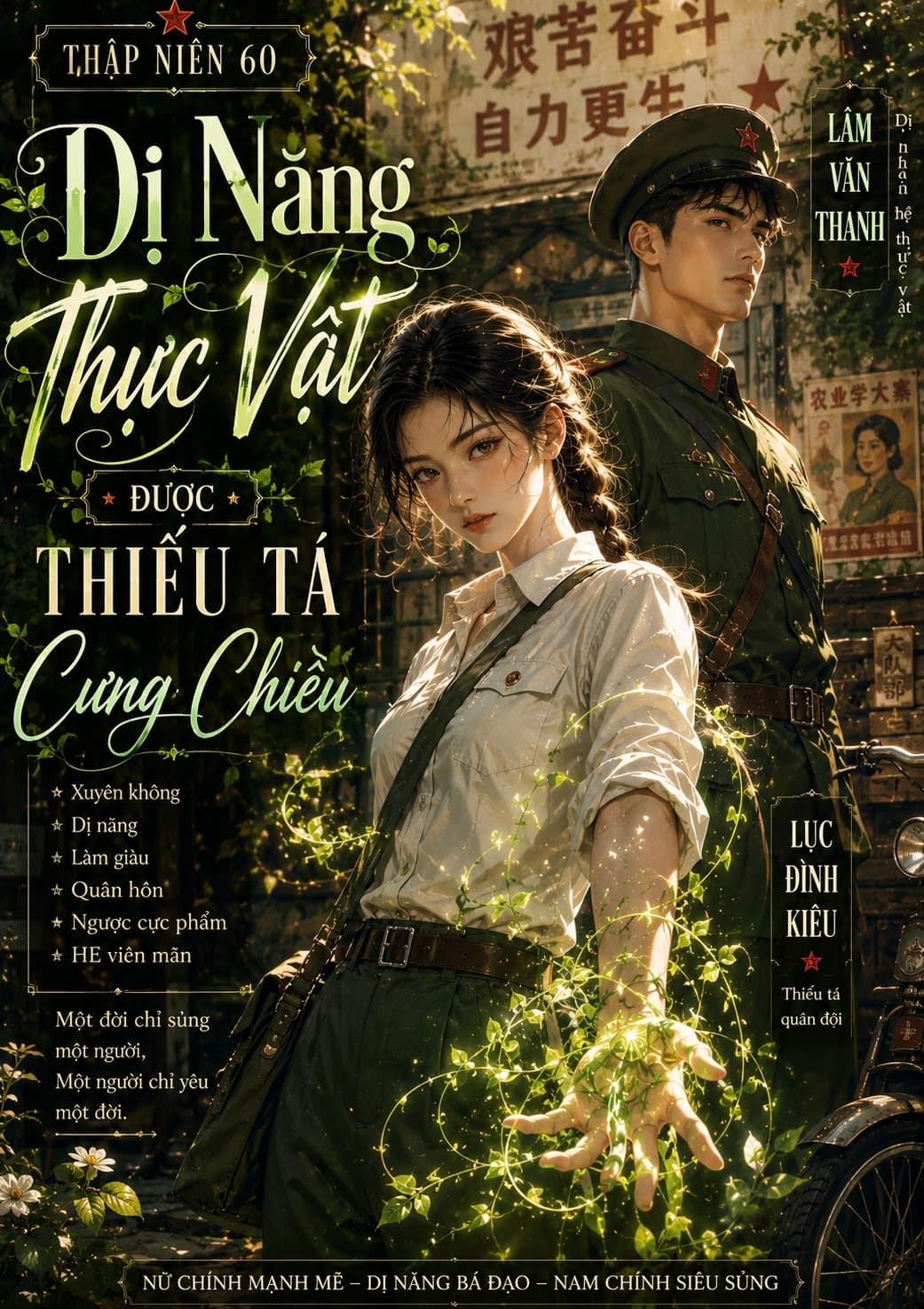 Dị năng thực vật được thiếu tá cưng chiều