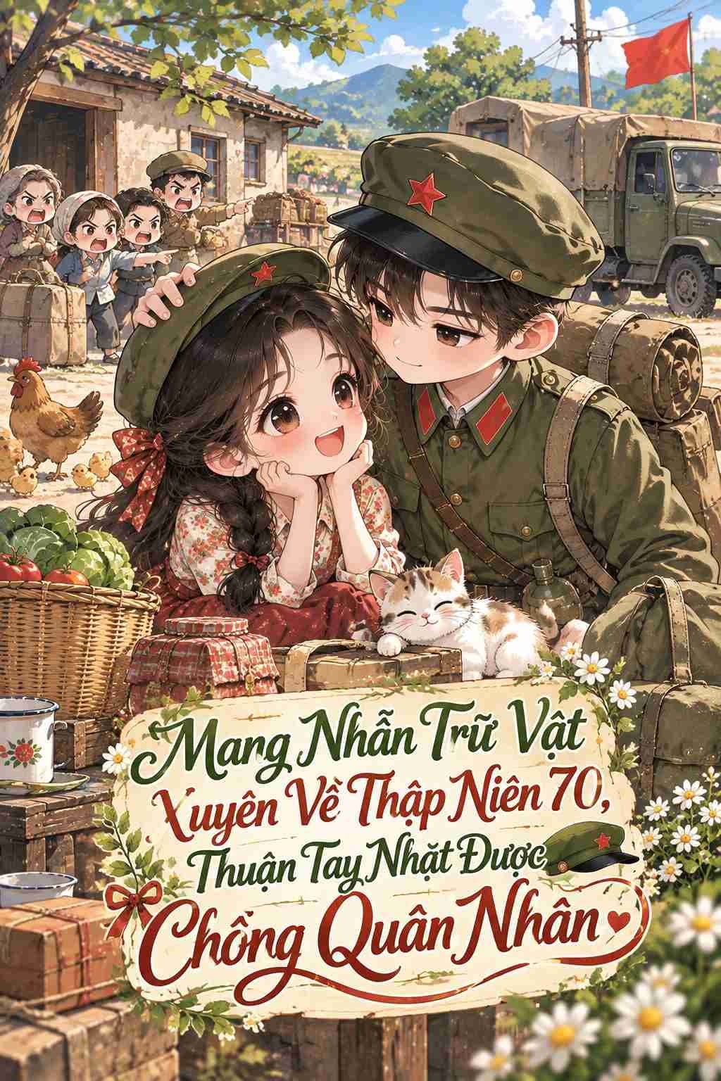 Mang Nhẫn Trữ Vật Xuyên Về Thập Niên 70, Thuận Tay Nhặt Được Chồng Quân Nhân